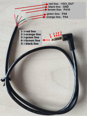 Dragino sensor kabel